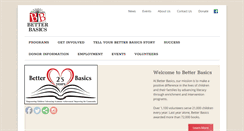 Desktop Screenshot of betterbasics.org
