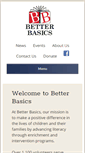 Mobile Screenshot of betterbasics.org